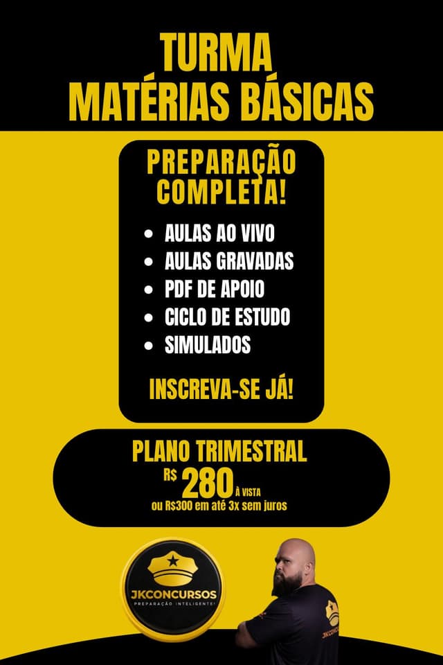 TURMA MATÉRIAS BÁSICAS